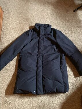 Uniqlo Black Men's Puffer Coat